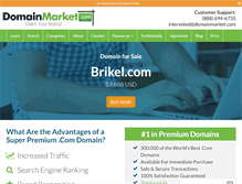 Tablet Screenshot of brikel.com